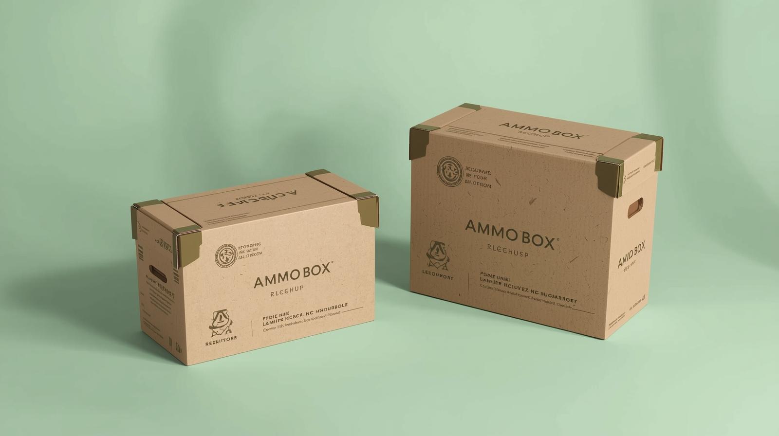 Cardboard Ammo Boxes - Image 2